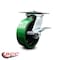 Service Caster 6 Inch Heavy Duty Green Poly on Cast Iron Caster with Roller Bearing and Brake SCC-35S620-PUR-GB-SLB - alternate 3